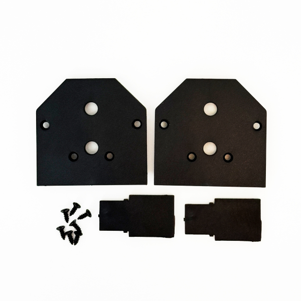 Crystal Lux Заглушка для встраиваемого магнитного трека в натяжной ПВХ потолок, в комплекте 2 шт Crystal Lux CLT 0.234 06 BL