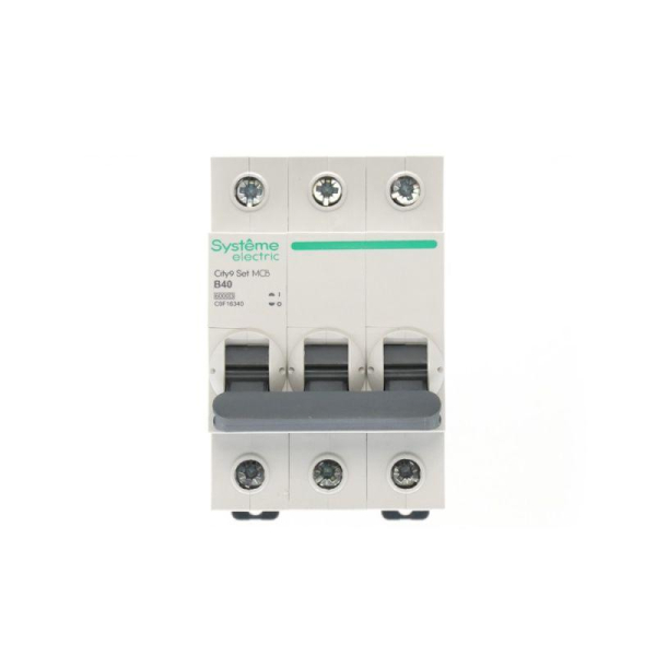 Выключатель автоматический 3п City9 Set (АВ) B 40А 6кА 400В SE C9F16340