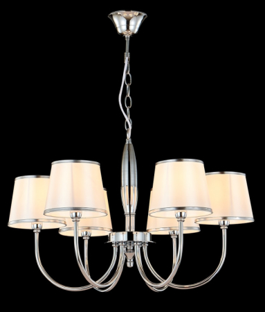 Подвесная люстра Crystal Lux FAVOR SP6 CHROME