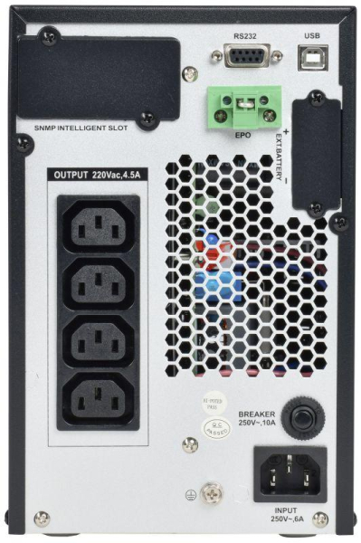 Источник бесперебойного питания ELECTRA OT 1кВ.А/1кВт LCD 36В DC без АКБ с регулир. ЗУ ITK EOT-0001KVA-1-L