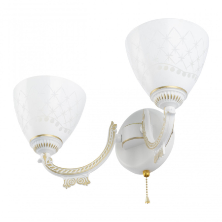 Бра Arte Milano 343837/2W WT+G