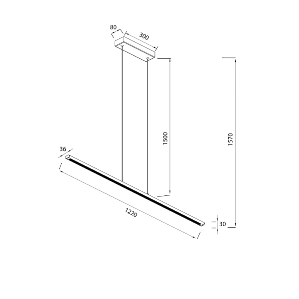 Линейный светильник Mantra 8955