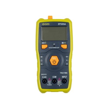 Мультиметр смарт цифровой DT131A встроен. фонарь ФАZА 5061781