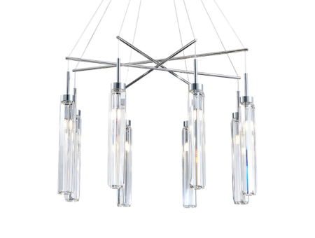 Подвесная люстра Newport 4524+4/S chrome