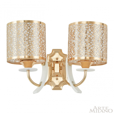 Бра Arte Milano 306067/2W Wh/Gd