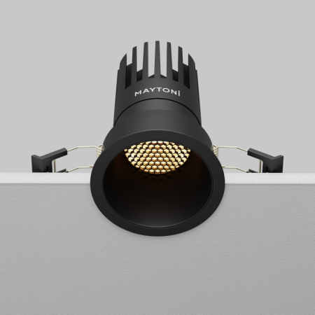 Встраиваемый светильник Maytoni Technical DL118-15W-2.7K-B