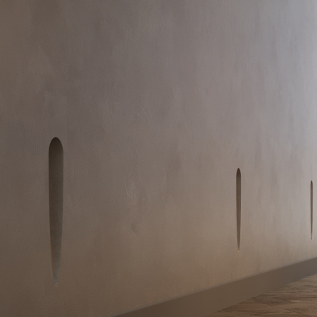 SUBRA-F Встраиваемый стеновой гипсовый светильник