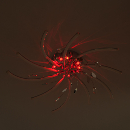 Накладная люстра Eurosvet 90125/10 хром