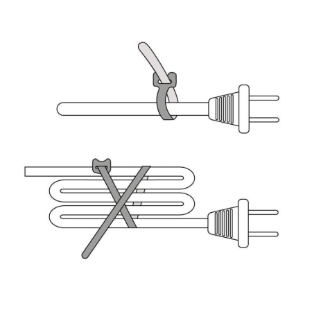 Хомут-липучка КСВ 12х135 черн. Fortisflex 59294