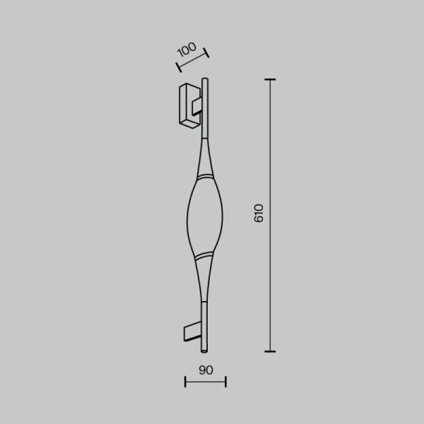 Бра MODELUX MS.88921.01 GD