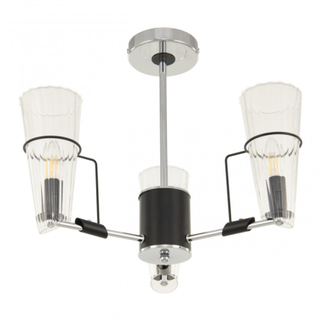 Люстра на штанге Arte Milano 328107/3 CR.BK