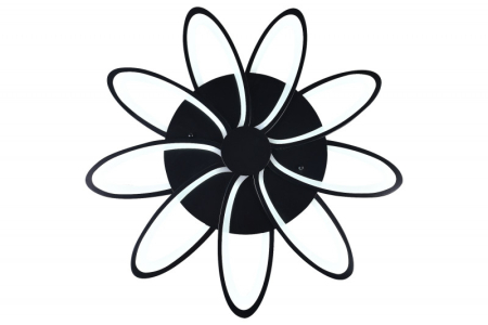 Накладная люстра Natali Kovaltseva HIGH-TECH LED LAMPS 82009 BLACK