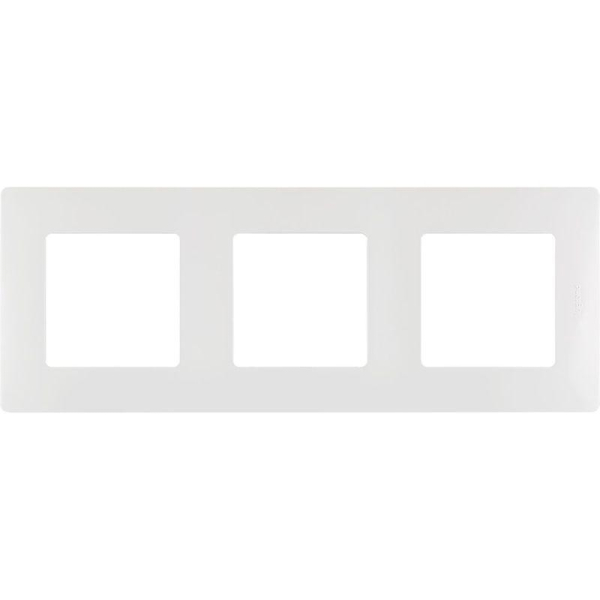 Рамка 3-м Etika бел. IEK 672503