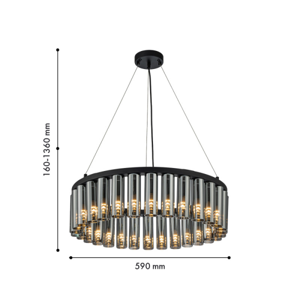 Подвесная люстра Favourite 4504-30P