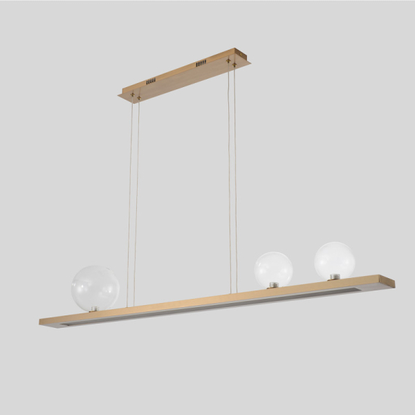 Crystal Lux AHORA SP1 L1200 BRASS