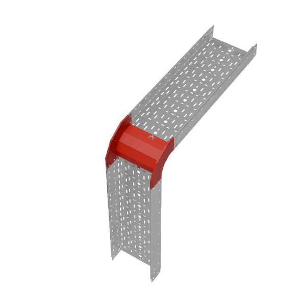 Угол для лотка вертикальный внеш. 90град. 100х300мм "ПЛЮС" HD85 КМ PL18535