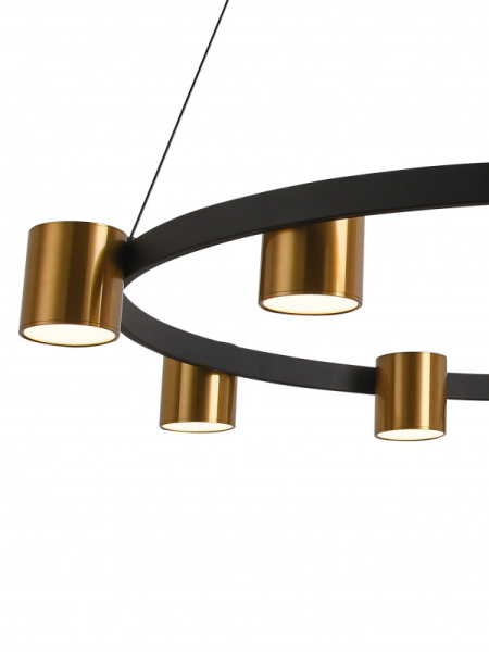 Подвесная люстра Natali Kovaltseva LED LAMPS 81129/7C BRASS BLACK