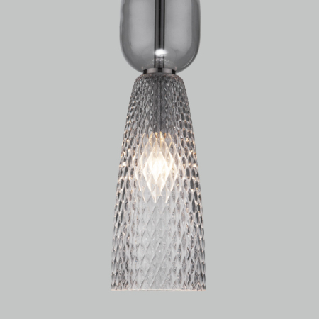 Подвесной светильник Eurosvet 50211/1 дымчатый