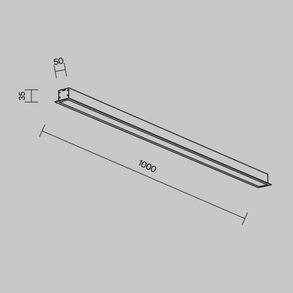 Офисный светильник Maytoni Technical LL313004