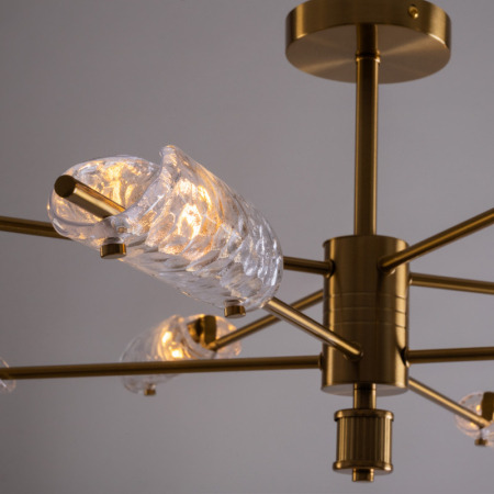 Люстра на штанге Freya FR5420CL-08BS