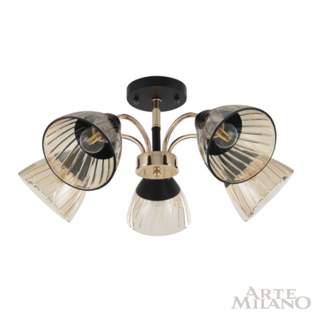 Люстра на штанге Arte Milano 320119/5 FG+BK