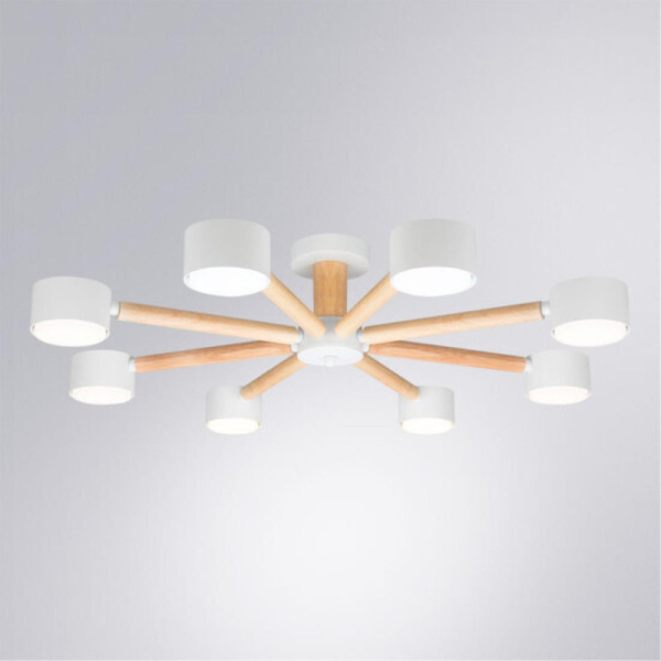 Люстра на штанге ARTE Lamp A1624PL-8WH