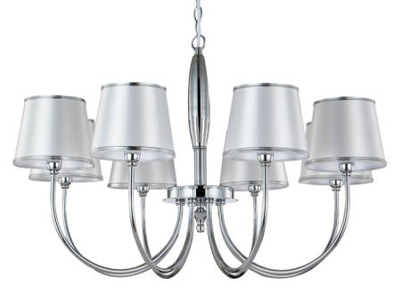 Подвесная люстра Crystal Lux FAVOR SP8 CHROME