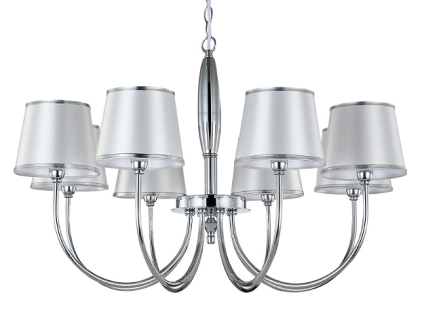 Подвесная люстра Crystal Lux FAVOR SP8 CHROME