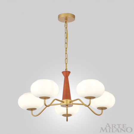 Подвесная люстра Arte Milano 310166/D680/5 BS/WD