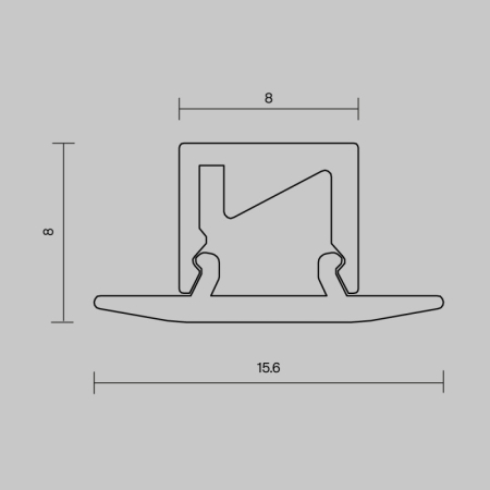 Профиль Maytoni Technical 636021