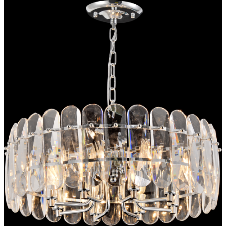 Люстра Jade 1045-308 8хЕ14 40Вт хрусталь Rivoli Б0061212