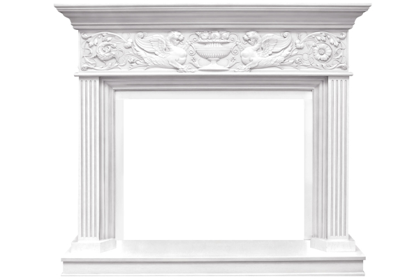 Royal Flame Каминокомплект Palace - Белый с серебром с очагом Vision 30 EF LED FX