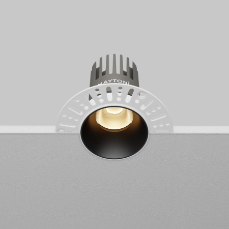 Встраиваемый светильник Maytoni Technical DL124-10W-3K-TRS-B