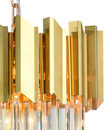 Каскадная люстра Natali Kovaltseva DELTA 79005/6C BRASS