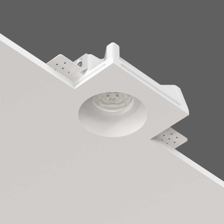 IZAR 80 FLAT Встраиваемый потолочный гипсовый светильник