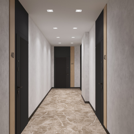 CANOPUS FLAT Встраиваемый потолочный гипсовый светильник