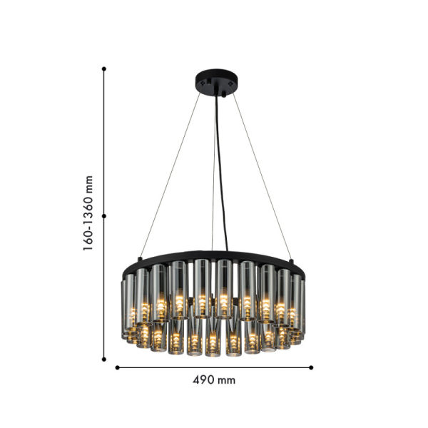 Подвесная люстра Favourite 4504-25P