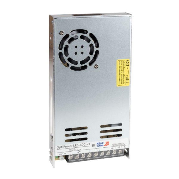 Блок питания панельный OptiPower LRS 400-24 16.6A КЭАЗ 328891
