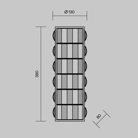 Бра Maytoni MOD336WL-L35G3K