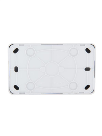 Розетка 2-м ОП Viola с заземл. бел. LEZARD 751-0200-127