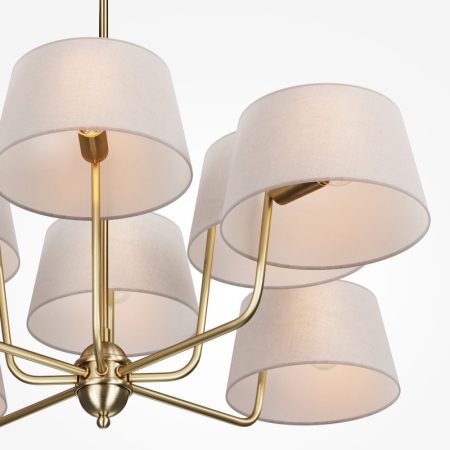 Люстра на штанге Maytoni MOD360PL-08BS