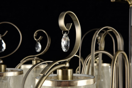 Люстра на штанге Freya FR2020-CL-08-BZ