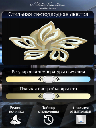 Накладная люстра Natali Kovaltseva INNOVATION STYLE 83059
