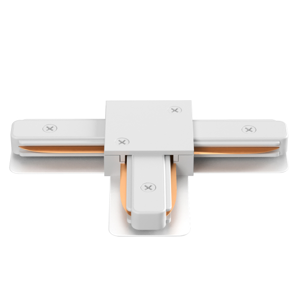 Crystal Lux Соединитель T-образный (однофазный) Crystal Lux CLT 0.211 08 WH