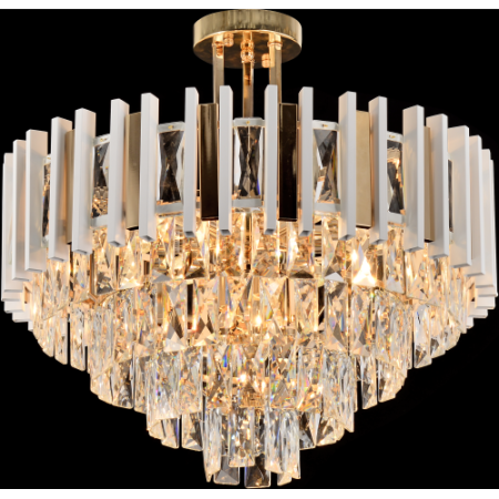 Люстра Nicole 1041-308 8хЕ14 40Вт хрусталь Rivoli Б0061204