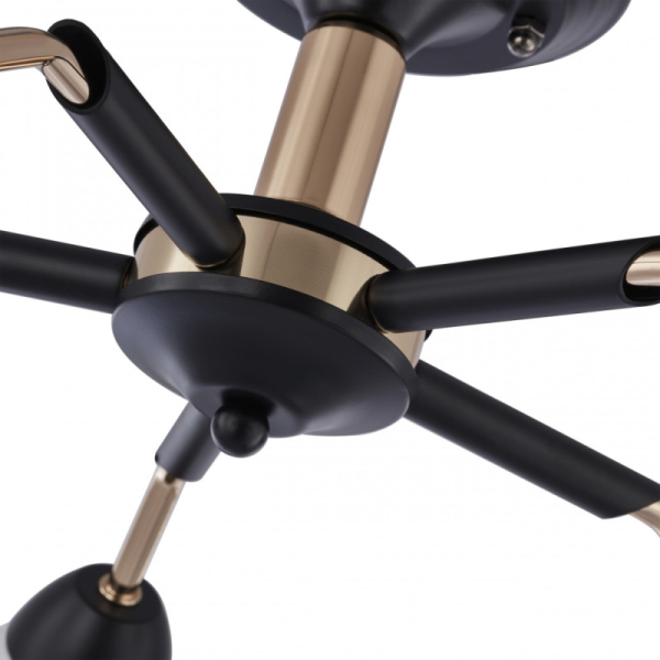 Накладная люстра Arte Milano 324108/5 BK+FG