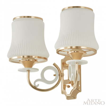 Бра Arte Milano 301097/2W Wh/Gd