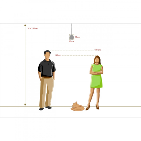 Подвесной светильник DeMarkt 492010501