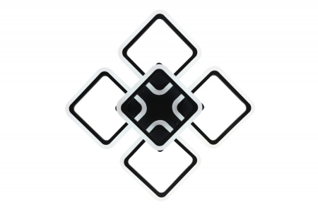 Накладная люстра Natali Kovaltseva HIGH-TECH LED LAMPS 82022 BLACK