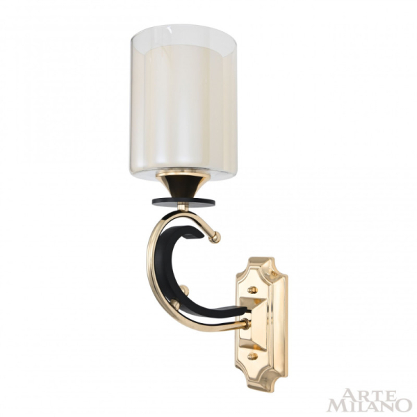 Бра Arte Milano 302237/1W Bk/Gd
